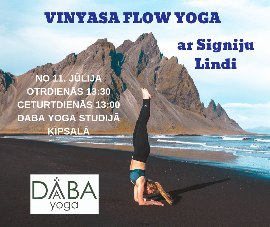 2 VINYASA FLOW YOGA (Plūsmas joga)