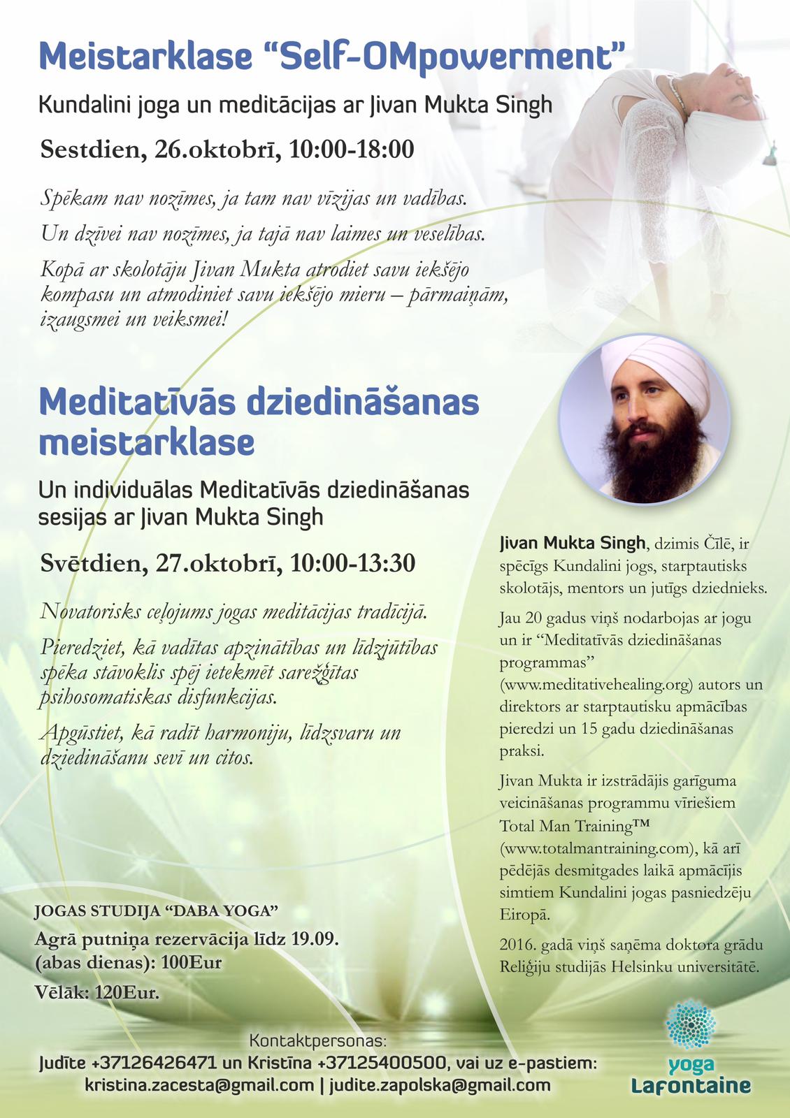 PHOTO 2019 09 25 17 56 25 KUNDALĪNĪ JOGA UN MEDITĀCIJAS AR JIVAN MUKTA SINGHT