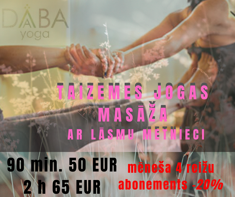Thai yoga massage 2 TAIZEMES JOGAS MASĀŽA